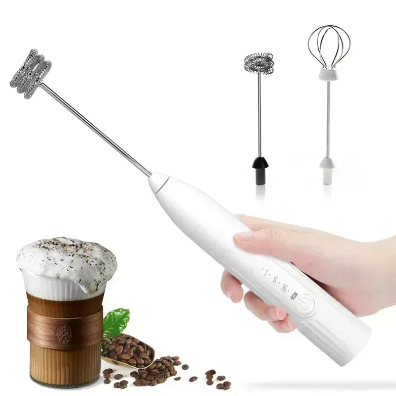 2 in 1 USB Rechargeable Electric Beater